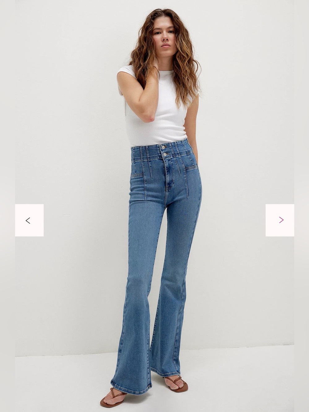 Free People We The Free Jayde High-Rise Flare Jeans size 24